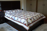Modified Ocean wave, for queen size bed.  2008 spring