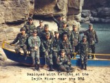 Deployed with KATUSAs at Imjin River near DMZ