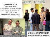 Role player for Korean language immersion events