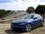 BMW 328i at Corkscrew with 3x 2002s