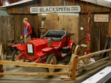 1908 Reo Runabout (reminded me of the 80s Journey rival Reo Speedwagon).