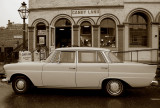 1960s Mercedes 220D in Old Town Sacramento