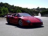 Ferrari F40 at Laguna Seca, Monterey, CA