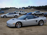 Acura NSX double vision silver