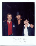 David and Hyon with Tim McGraw