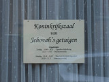 Bussum, Jehova getuigen koninkrijkszaal bord, 2009.jpg