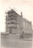 Sloten NH kerk restauratie toren, 1964.jpg