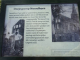 Noordhorn, infobord bij NH kerk, 2008