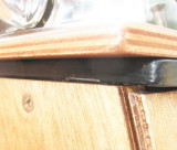 Detail of final installation; tee nuts barely visible in joint.
