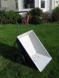 Completed barrow, in tip-forward mode.