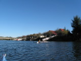 Just up the North Fork a couple hundred yards, McMansions!