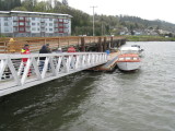 An hour and a half of jumping and bumping lead to Astoria, 20 miles down river.