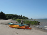 Bruce gandering the channel.