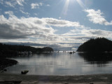 Looking east over Fossil Bay, morning shot.