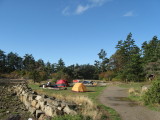 Scouts in group camp.