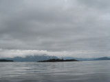 Mythical Swale Rock, a popular site for diving.