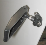 Latch open; Southco makes these.  From McMaster-Carr.
