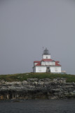 Isolated lighthouse