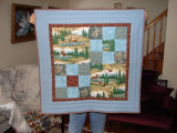 Moose Baby Quilt