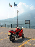 Ducati 900ss at Varenna, Lake Como.