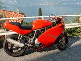Ducati 900ss at Perledo Lake Como.