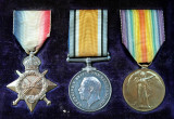 Capt Guy Goldthorps medals