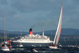 QE2 on the Clyde October 2008