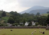 View to Boot Inn and Scafell