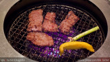 Tokyo 東京 - LaQua - yakiniku (LX4 flames show up purple)