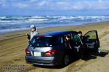 Hakui 羽咋 - 千里浜 beach driveway