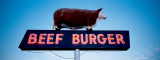 Beef Burger, Amarillo, Texas.