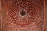 Mosque ceiling, Taj Mahal, Agra.