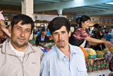 Samarkand - Big Ourgout Bazaar - Vegetables market