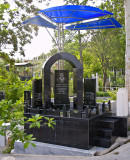 Samarkand - Shakh-i-Zinda - Contemporary cemetery