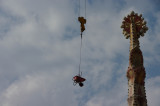 Flying wheelbarrow