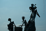 Sculptures from the car