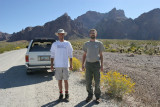 Chris & Tom--Palm Canyon Rd.-Closest theyll ever get after the great Revolving door incident at BJs Brewery.