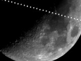 ISS Lunar Transit: April 2, 2009, 3:15 UT