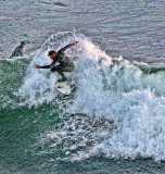 Swirling Surfer-Santa Cruz
