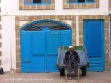 blue door, Essaouira