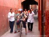 bicyclist, marrakech