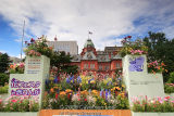 Flowers around the Government House