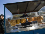 Self Reflected On Empanada Stand