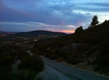 subida nocturna al embalse de la Maliciosa