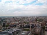 Overlooking London from the top of St. Pauls Cathedral