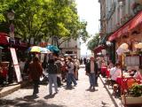 The artists market on Montmartre