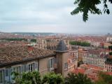 View from the hostel in Lyon