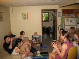 The crowd at my place