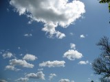 Blue Sky, White Clouds