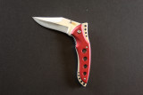 Pocket Knife with red handle